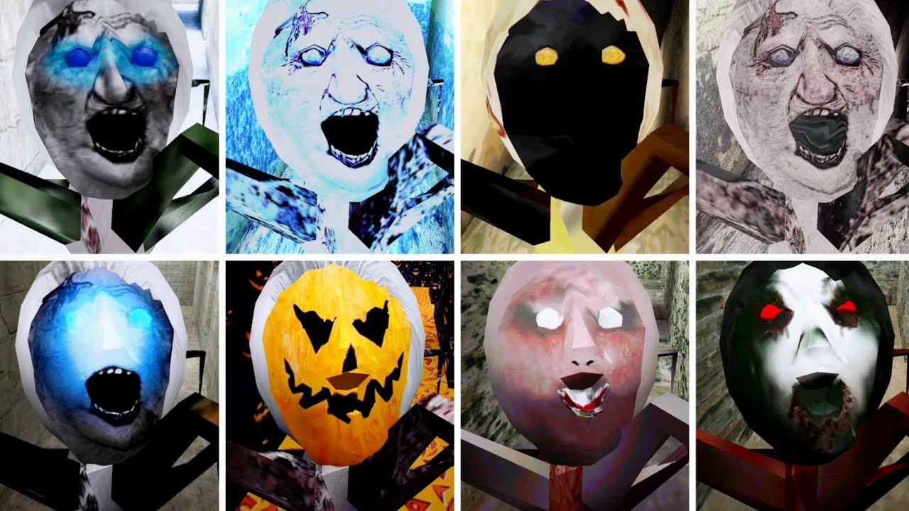 Granny Revamp And Granny Legacy All Mods Spider Mom Jumpscares | Granny New Game Update