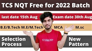 TCS Hiring For Ninja Profile | Free of Cost to apply | 2022 Batch | Full Explanation