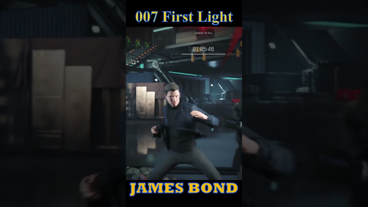 007 First Light Bond Runs To Escape