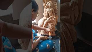 Work In progress #youtubeshorts #sculpture #shorts #woodworking
