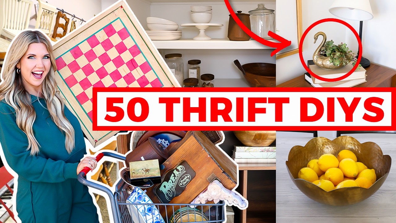 DIY Pottery Barn Looks on a THRIFT STORE Budget