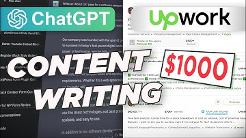 Upwork Tutorial | Hướng Dẫn Apply Job và Kiếm Tiền Trên UpWork Cho Newbie (A-Z) #upwork #chatgpt