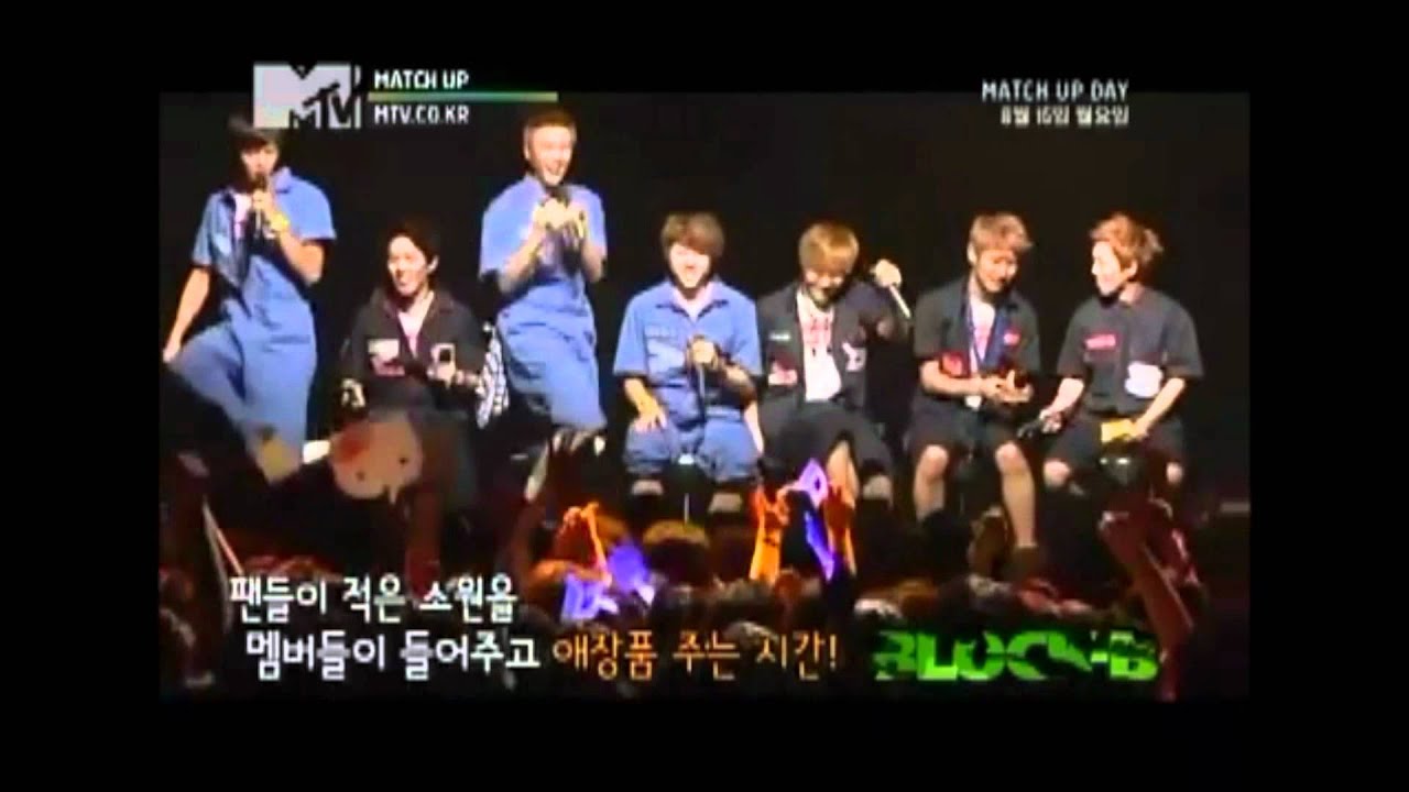 [MATCH UP CUT]Block B fan communication