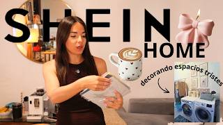 HAUL &amp; Decora conmigo con SHEIN HOME - Rincones aburridos en ACOGEDORES 🎀🕯️