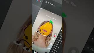 Tiktok Effect House - Making a Tiktok face filter effect with a tutorial #shorts