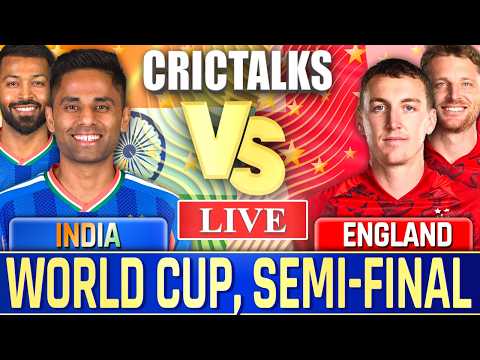 🔴 Live: IND v ENG, T20 World Cup 2026, Cricket Live Match Today Scores & Commentary, Last 8 Overs
