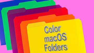 Change the Color of macOS Folders