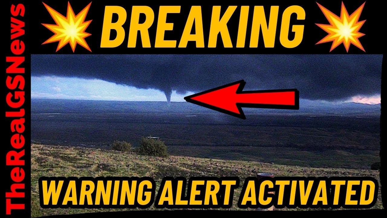 🚨 SHELTER IN PLACE!! First Ever Tornado WARNING Of 2025 Has Been Issued ...