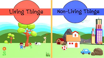 Living and Nonliving Things | Difference between Living & Nonliving Things