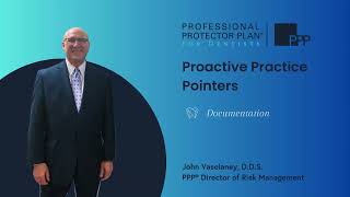 Proactive Practice Pointer 5 - Documentation
