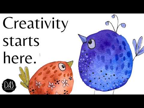 Give me 30 minutes and my Blobby Birds will UNLEASH your watercolor creativity!