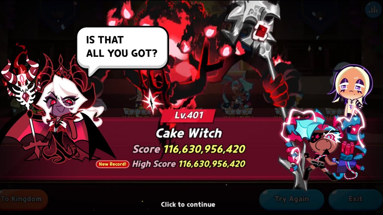 STARSPIRE: CAKE WITCH 116B+! Lv 401 || Cookie Run Kingdom