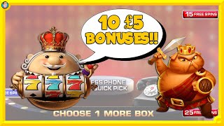 BONUS HUNT £5 STAKES!! Cat Clan, Golden Game & MORE!! screenshot 5
