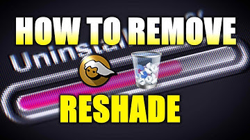 How to Remove Uninstall Reshade From Your PC