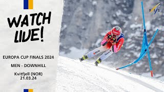 LIVE: FIS Alpine Europa Cup Finals March 21 - Downhill Men in Kvitfjell (NOR) at 11:30 CET