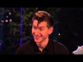 Arctic Monkeys - interview Glastonbury Festival UK  28th June 2013