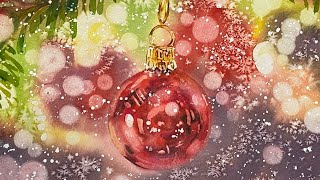 Paint Your Own Festive Christmas Card using These Fun Watercolour Techniques
