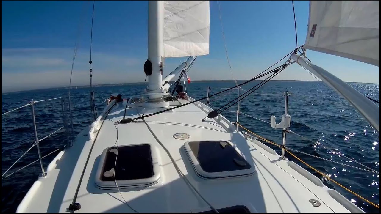 2018 Ep. 10  BELON   CONCARNEAU   GLENAN sous spinnaker asymétrique