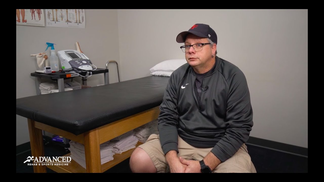 Advanced Rehab & Sports Medicine: Greg Canton Clinic Patient