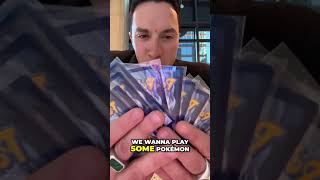 Unboxing Telepathy Wine &amp; A Shiny Meowth Card?! Pokémon Moment! #shorts