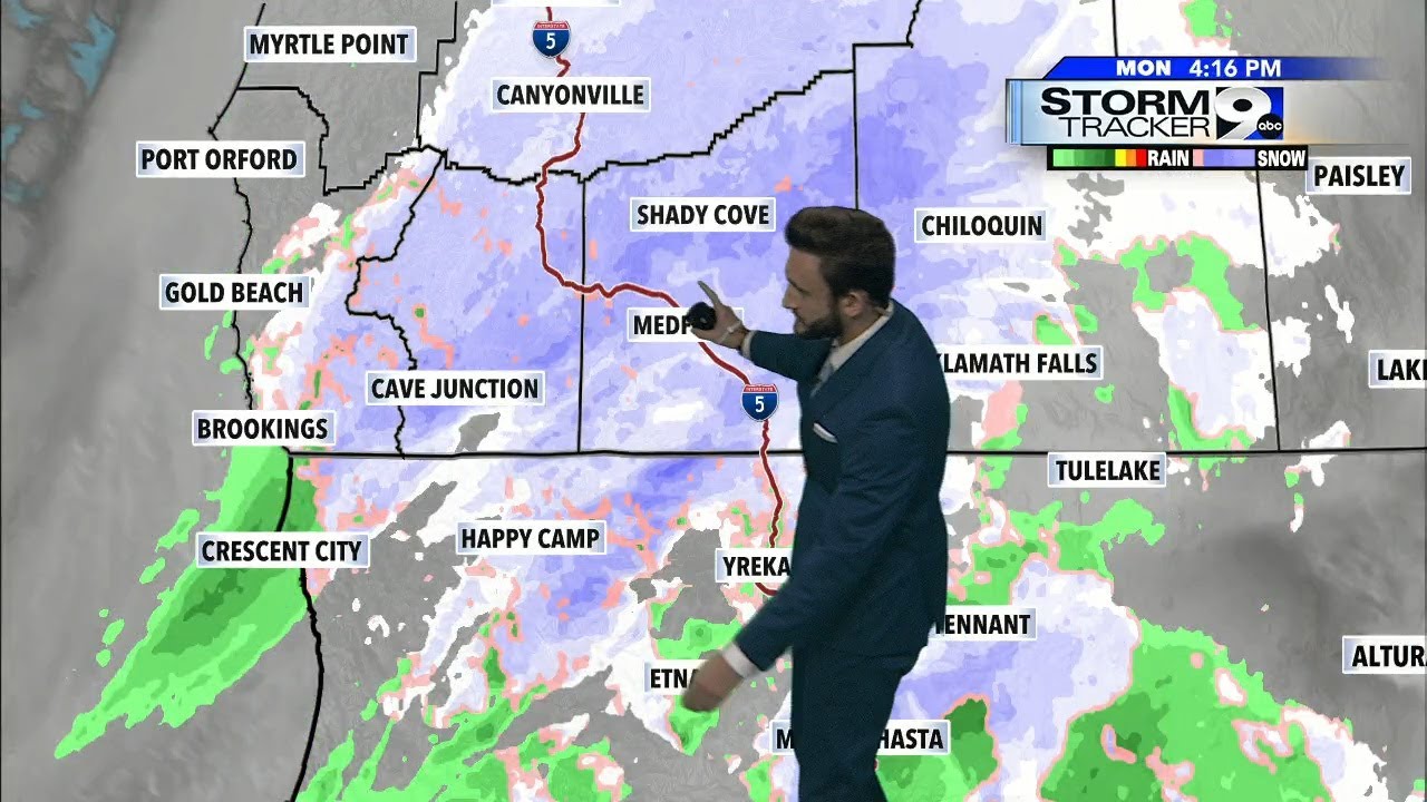 Heavy snow continues for Southern Oregon, Light snow for Lane and ...