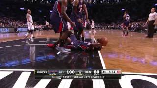 NBA, playoff 2015, Hawks vs. Nets, Round 1, Game 6, Move 60, Mason Plumlee, foul screenshot 3