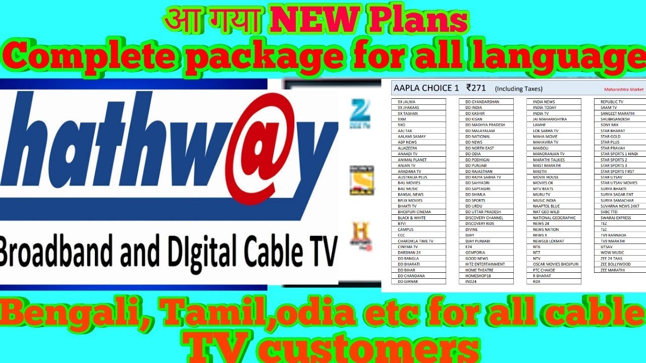 Trai New rules after 31 january cable tv New plans complete package