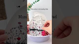 Hugging Bear Family Floral Version | Acrylic Bear Family Puzzle