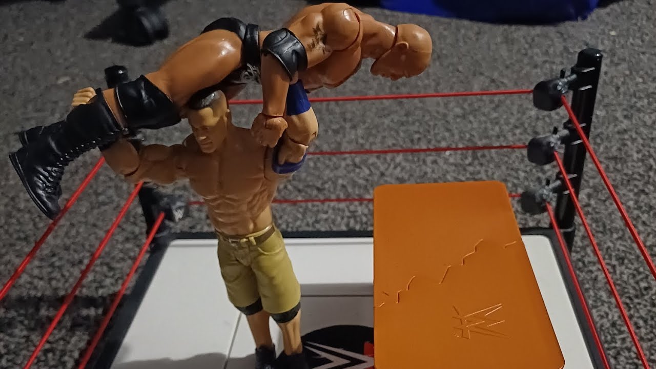 Rock and cena contract signing