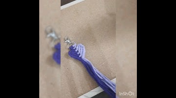 Macrame Heart Keychain #macrame #trusttheprocess #macramekeychain #macrameheart