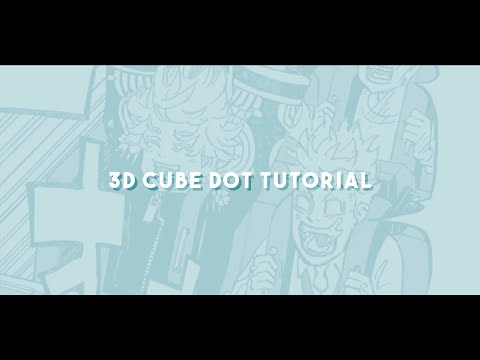 3d cube dot | after effects tutorial