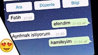 Whatsappta Efsane Olmuş 18 Sevgili Diyaloğu