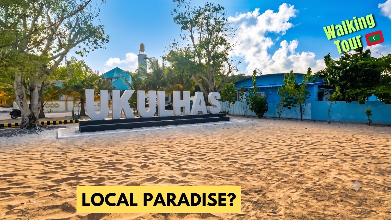 Thumbnail for Ukulhas Maldives Walking Tour: Streets & Beach Walk