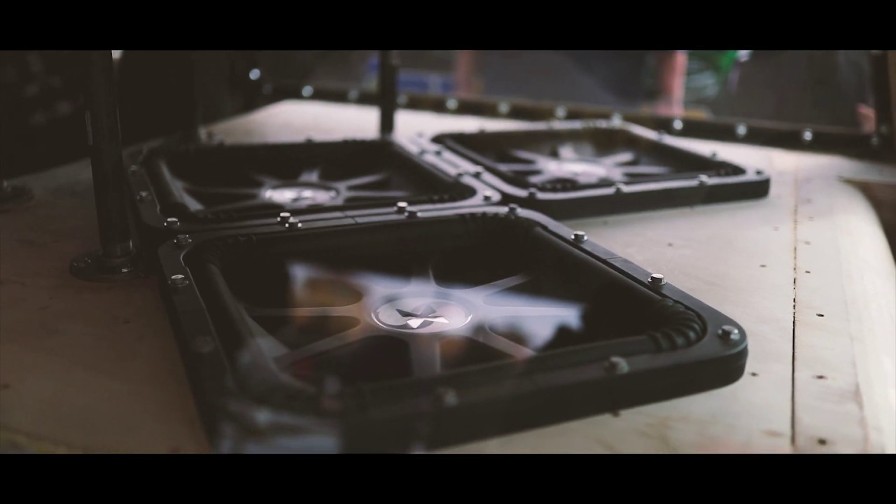 CES 2019 - JY Power's Billy Goat Jeep - 3 Kicker Solo X 18s - 5,000 watts !