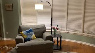 Details See How this Dimmable Floor Lamp Lights Up the Living Room - Before & After Guide