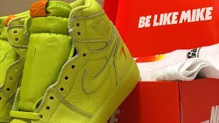 RAREST COLOR OF THE JORDAN 1 ‘GATORADE’REVIEW+UNBOXING (NO STORES GOT THESE)!!!