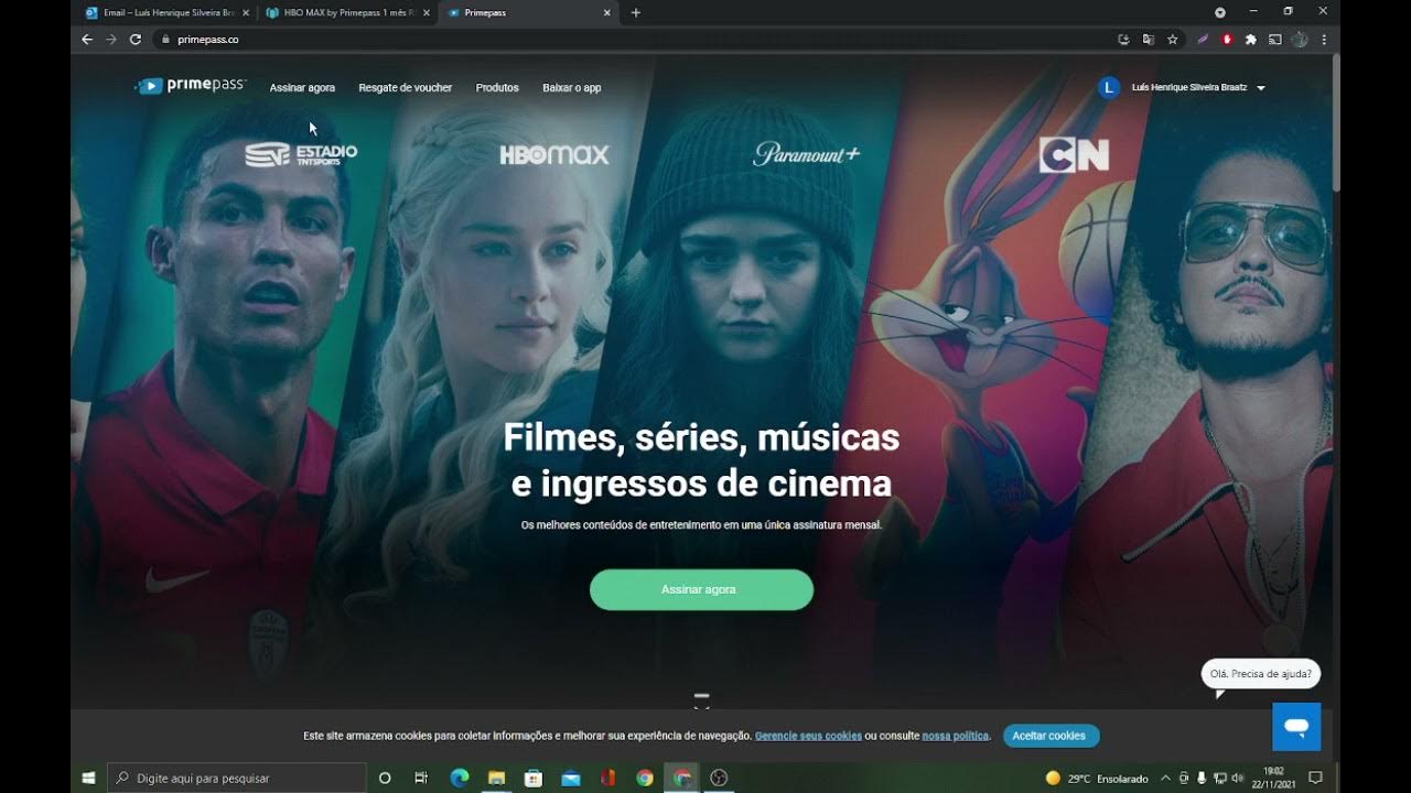 Como ativar Voucher HBO MAX YouTube