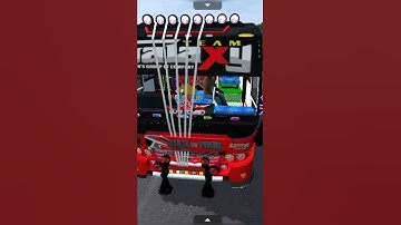 GALAXY zedone bus mod in bus simulator indonesia😈Kerla bus mod for bussid #shortsvideo #bussid