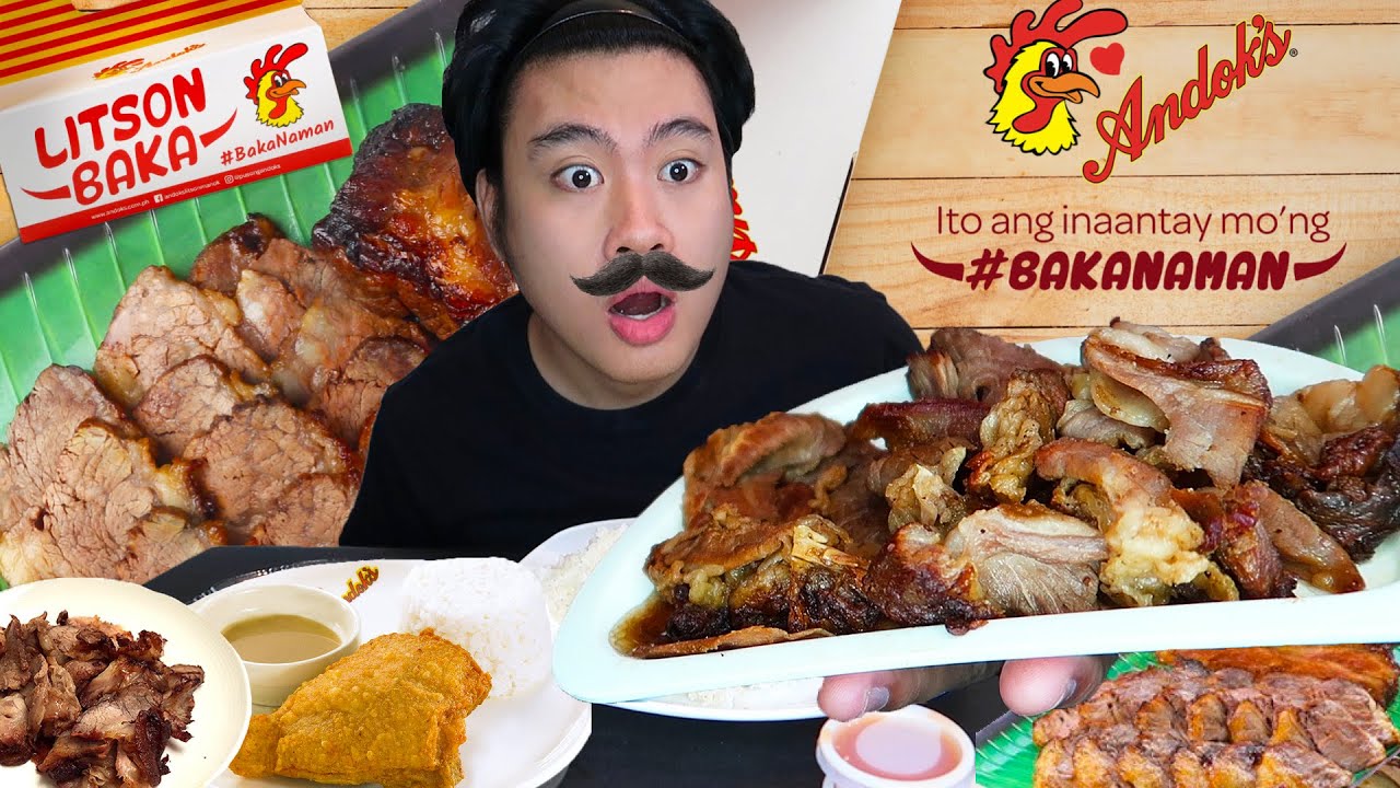 BAGONG LITSON BAKA NG ANDOK'S MUKBANG!! + DOKITO & IGADO