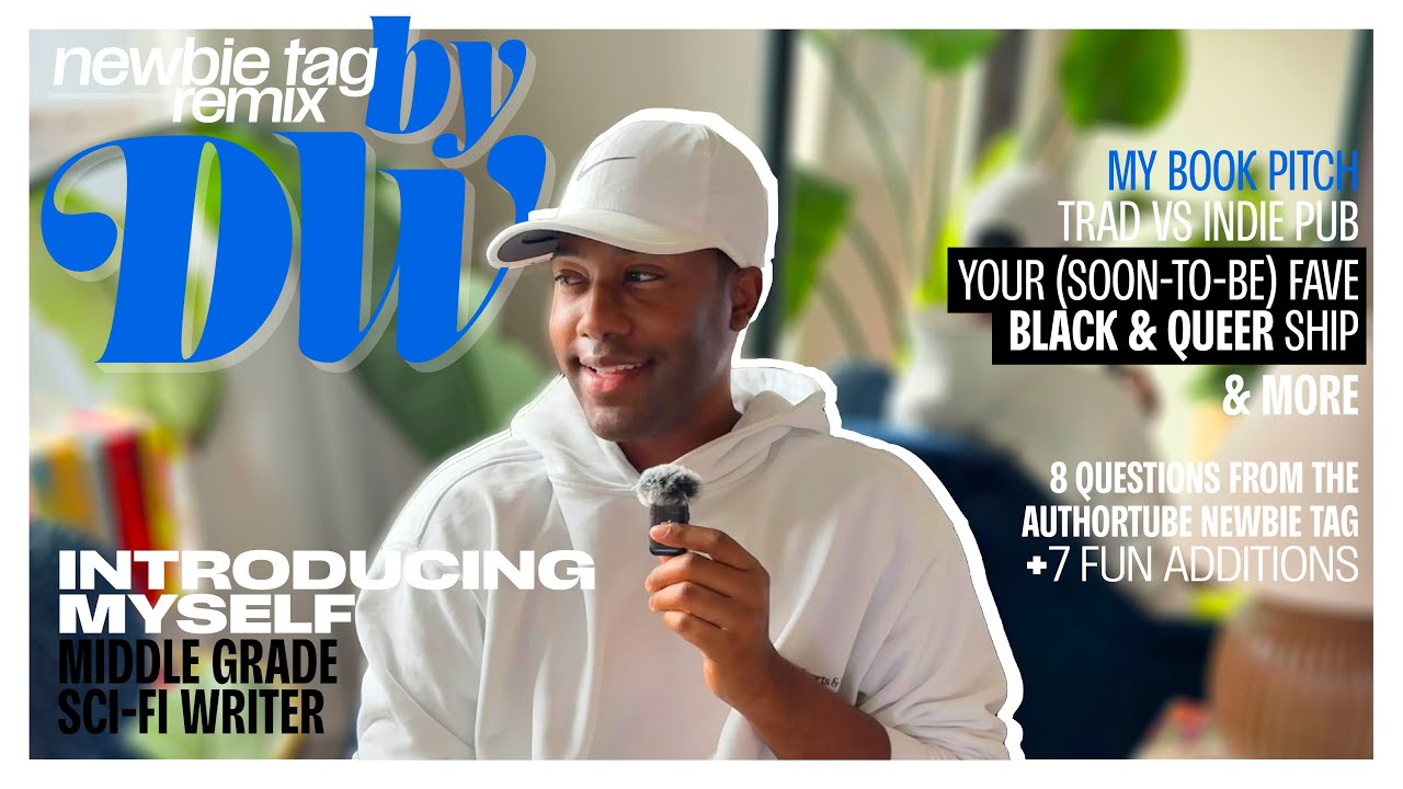 authortube newbie tag REMIX | Q&A with a MG sci-fi writer 👽✍️