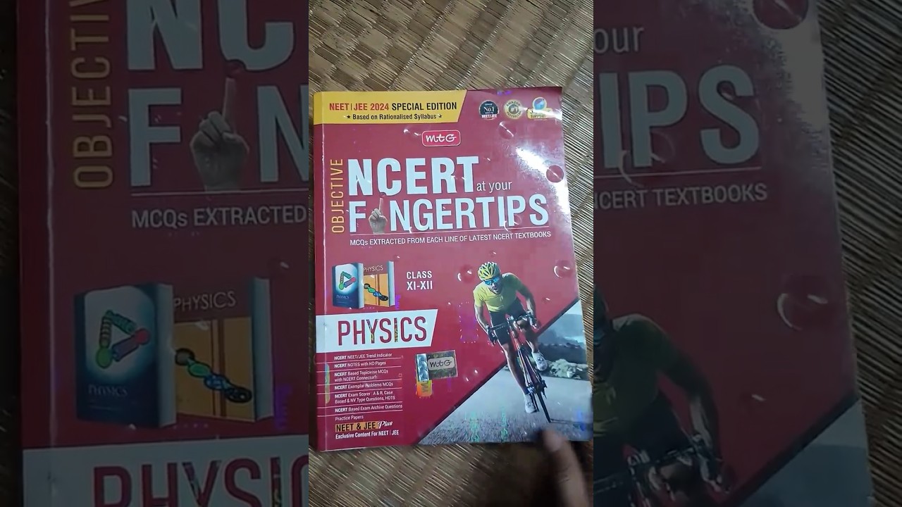 MTG NCERT Fingertips Physics for NEET & JEE 