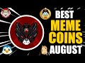 5 BEST MEME COINS TO BUY NOW! (August 2022) 🔥 ✅