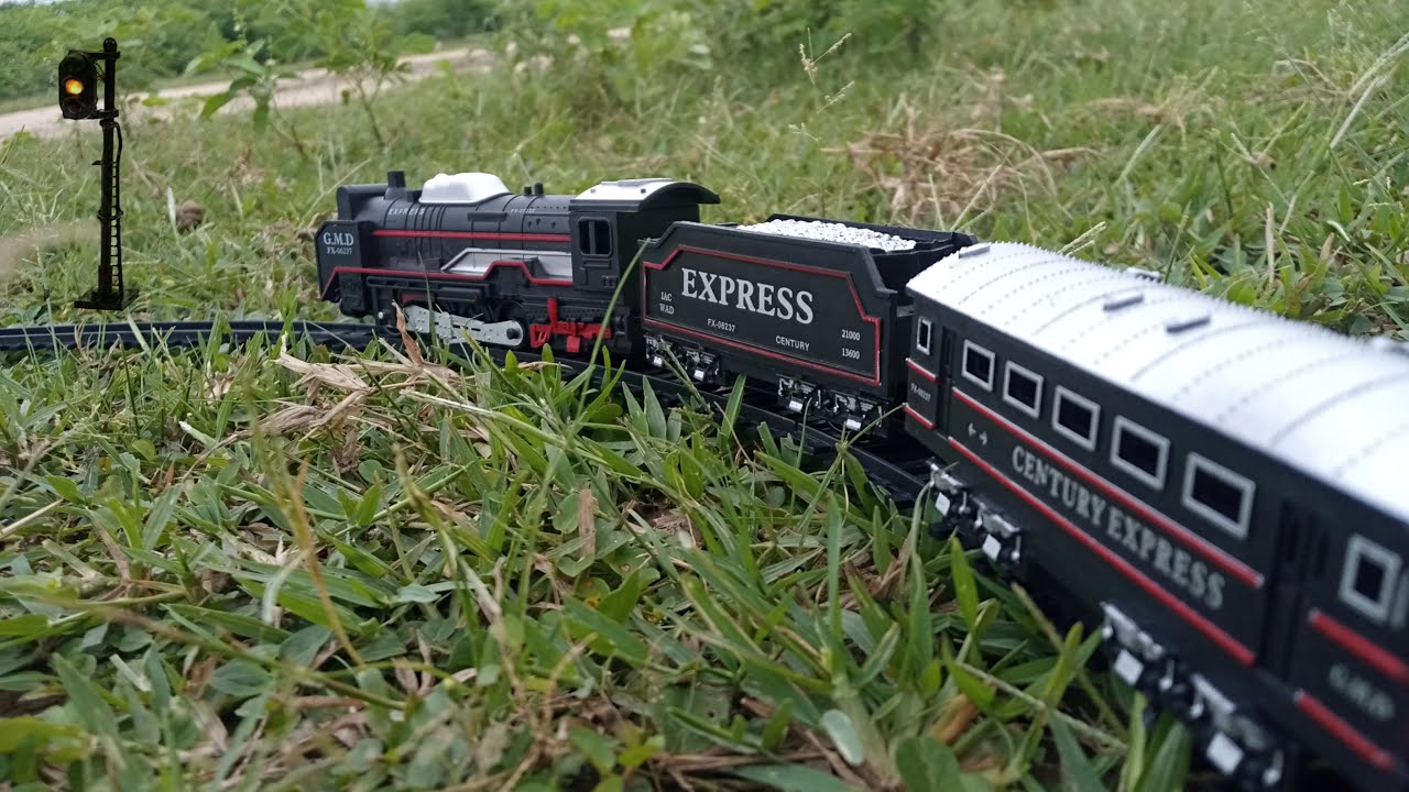Toy Express Train in Forest Toy Train Unboxing and Review