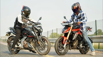 Pulsar N250 vs Xtreme 250R RACE | Bajaj toh Khatam!!