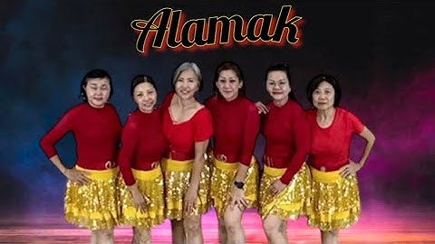 Alamak Line Dance || Choreo : Bambang Satiyawan (INA) || High Beginner || HappyGroup || DEMO