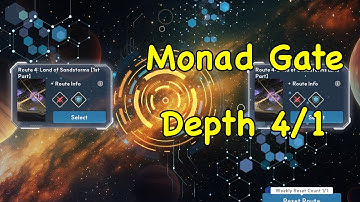 OUTERPLANE : Monad Gate Depth 4 Part1