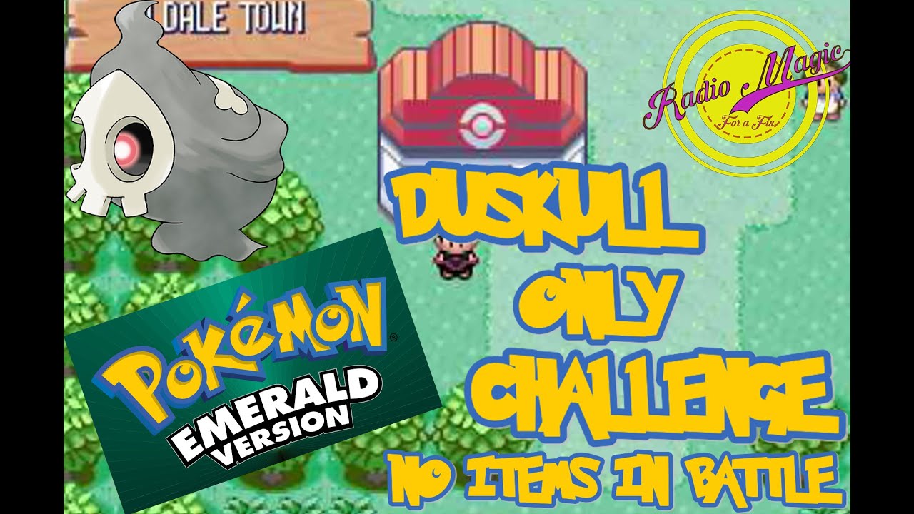 Can I beat Pokémon Emerald with only 1 Duskull? (NO ITEMS) - Pokémon Challenge