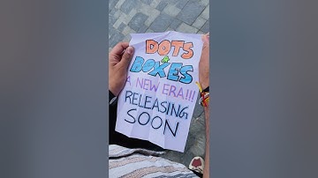 Surprise Landing Anytime Soon! #shorts #dotsandboxes #announcement