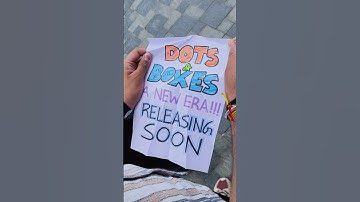 Surprise Landing Anytime Soon! #shorts #dotsandboxes #announcement