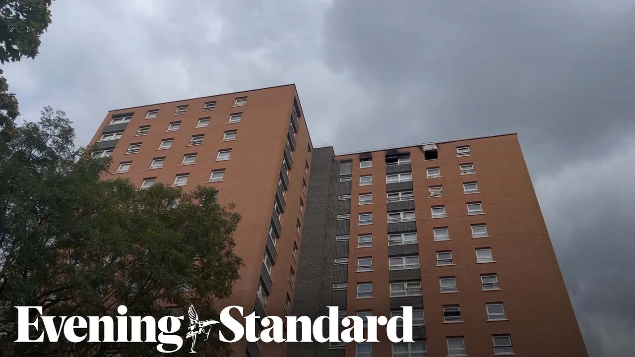 Man dies ‘after climbing out of window to escape tower block fire ...